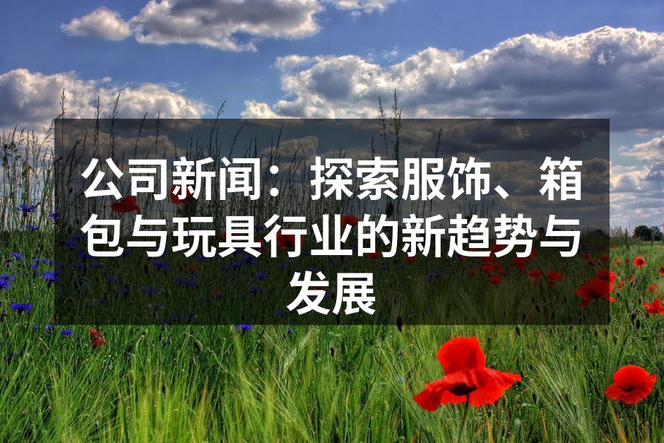 展示新款环保箱包